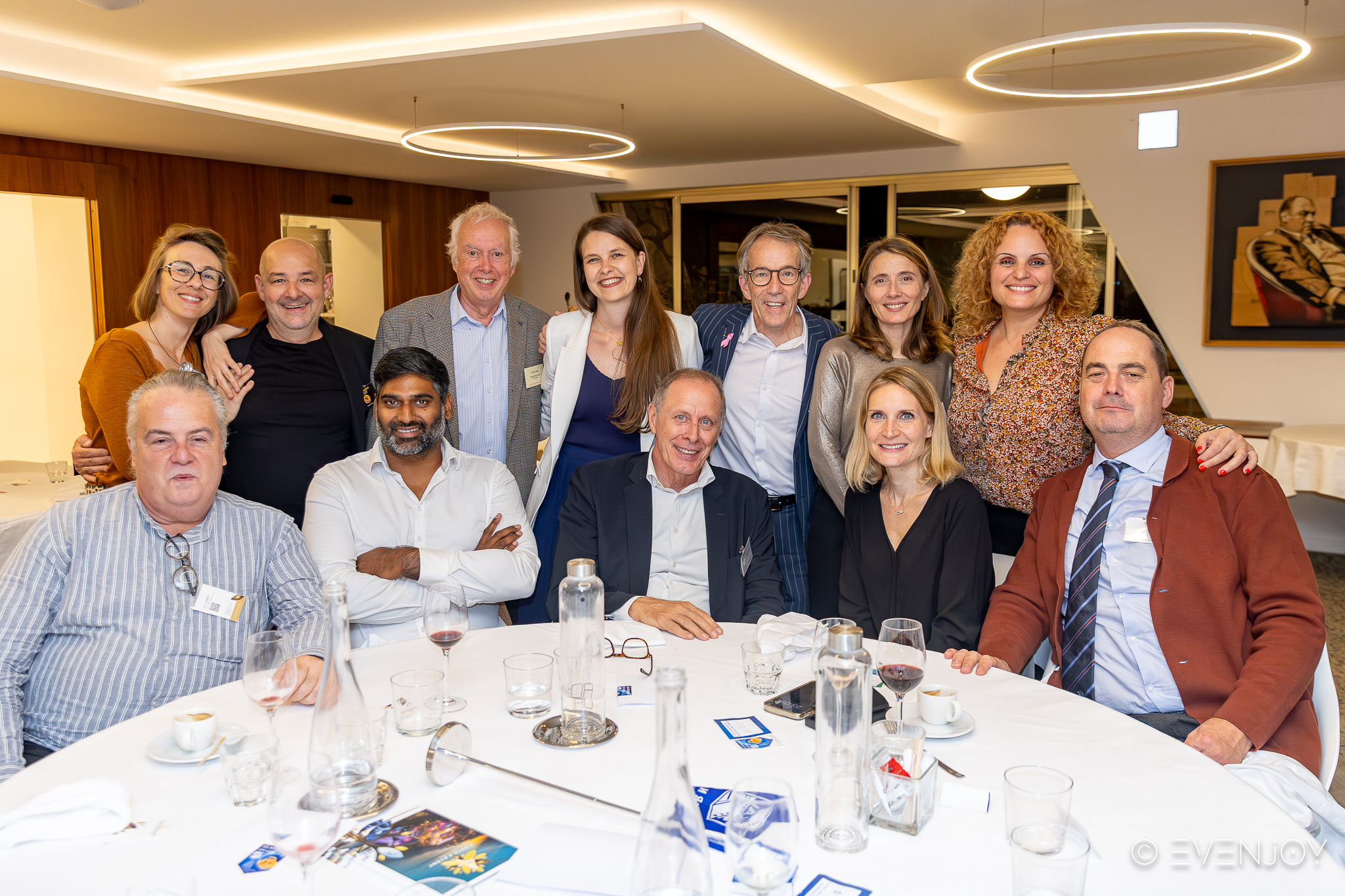 Board Members at Table